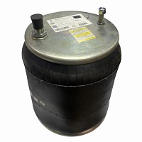 Пневмоподушка со стаканом 1шп. M12. 1шп-шт. M12x20 поршень стальной 4 отв. M12 Fruehauf/SMB Sampa | ТопДизель