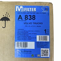 Фильтр воздущный с крышкой Volvo FL4/6 TD61 Mfilter | ТопДизель