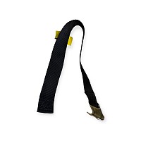 Лента с плоским оцинкованным крюком (черная) Bozamet | ТопДизель