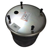 Пневмоподушка со стаканом 4 шп. M12. 1 отв. шт. M22 поршень стальной 4 отв. M12 SAF/ROR/Trailor/Volvo SMARTTECH | ТопДизель