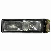 фара !противотуманная левая H1/H3 \DAF XF95 (с кронштейном) DEPO | ТопДизель