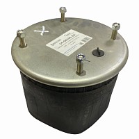 Пневмоподушка без стакана 4 шп. M12. 1 отв. штуц. M22 SAF/ROR/Trailor/Volvo	Stellox | ТопДизель