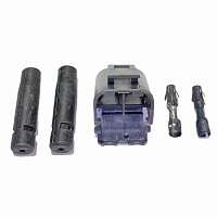 Штекер электрического соединения 2-pin бокового фонаря Volvo/Renault SLP | ТопДизель