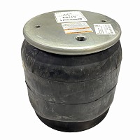 Пневмоподушка со стаканом задняя низ 1 отверстие верх 2 отверстия+штуцер смещен Peterbilt 387/Kenworth Connect | ТопДизель