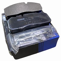 Колодки дисковые с пластинами 210.5x93x30 SAF Wabco 19.5 Fras-Le | ТопДизель