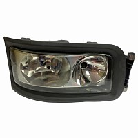 Фара в сборе правая универсальная с корректором с окантовкой H7/H7 MAN TGA/TGX/TGS/TGM/TGL Depo | ТопДизель