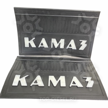 12271 Брызговики задние резиновые черные комплект 2шт. 600х400 Kamaz SeiNtex купить