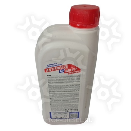 176709 Антифриз G12+ карбоксилатный готовый 1kg красный  ПОЛЯРНЫЙ КРУГ купить