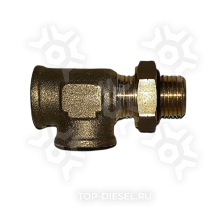 272051615 Переходник тройник резьба наружная внутренняя 16x1.5 2x16x1.5 Sirit купить рис.2