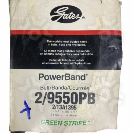 29550PB Ремень клиновой привода генератора Freightliner Detroit Diesel 13AV1395 Gates купить