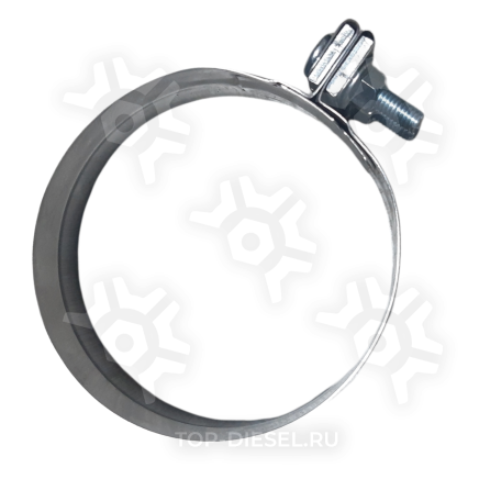 SK794001401 ХОМУТ ГЛУШИТЕЛЯ СТУПЕНЧАТЫЙ 127/132 НЕРЖ 5" S&K купить рис.2