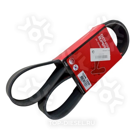 10PK1350 Ремень поликлиновой Renault Premium 7 Dxi/Volvo	DONGIL SUPER STAR купить рис.2